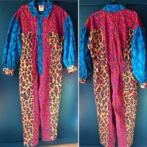 Farm Rio leopard jumpsuit